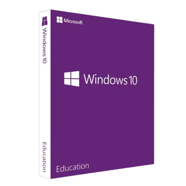 Microsoft Windows 10 Education DVD Kutu