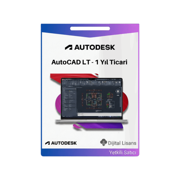 Autodesk AutoCAD LT - 1 Yıl Ticari Lisans