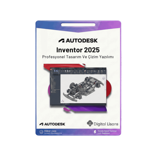 Autodesk Inventor Pro 2025 - 1 Yıl Lisans