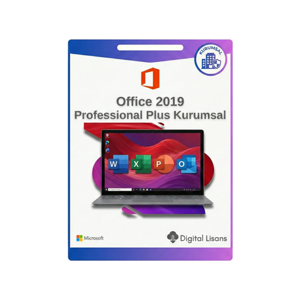 Office 2019 Pro Plus Retail FPP Kurumsal Dijital Lisans Anahtarı