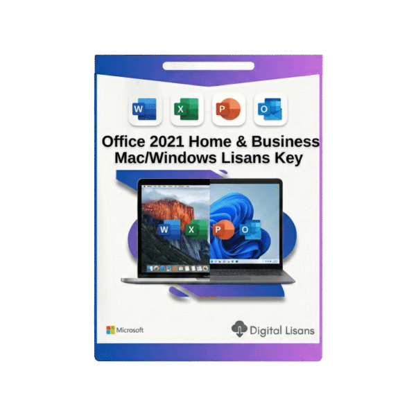 Office 2021 Home and Business Mac/Windows Lisans Key