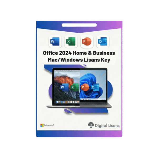 Office 2024 Home Business Mac/Windows Lisans Anahtarı