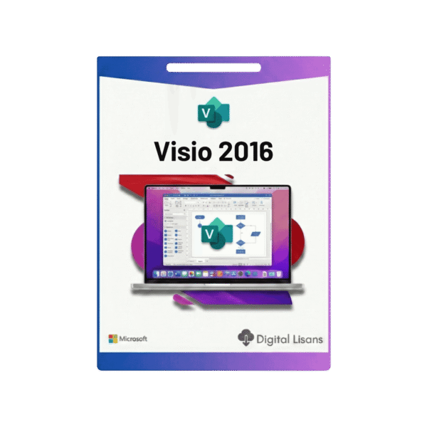 VİSİO 2016 DİJİTAL LİSANS BİREYSEL-KURUMSAL