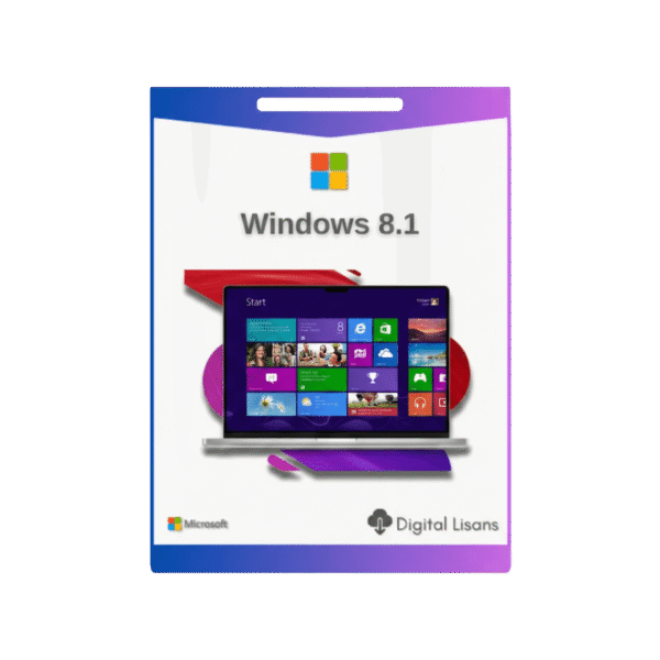 Windows 8.1 Enterprise Dijital Lisans BİREYSEL KURUMSAL