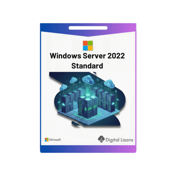 Windows Server 2022 STD dsp dvd kutu BOX 16 core